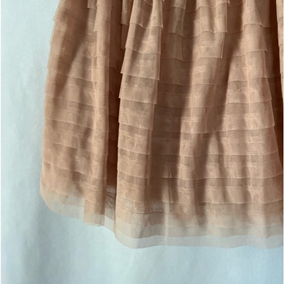 NWT. BCBG Maxazria Size M Mauve Pink Tiered Mini Skirt. New with Tags - Picture 11 of 11
